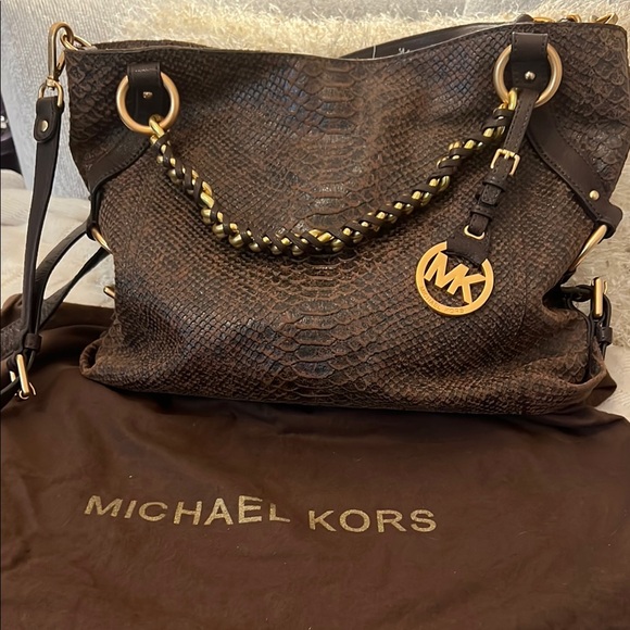 Michael Kors Tristan limited edition Brown Shoulder Bag